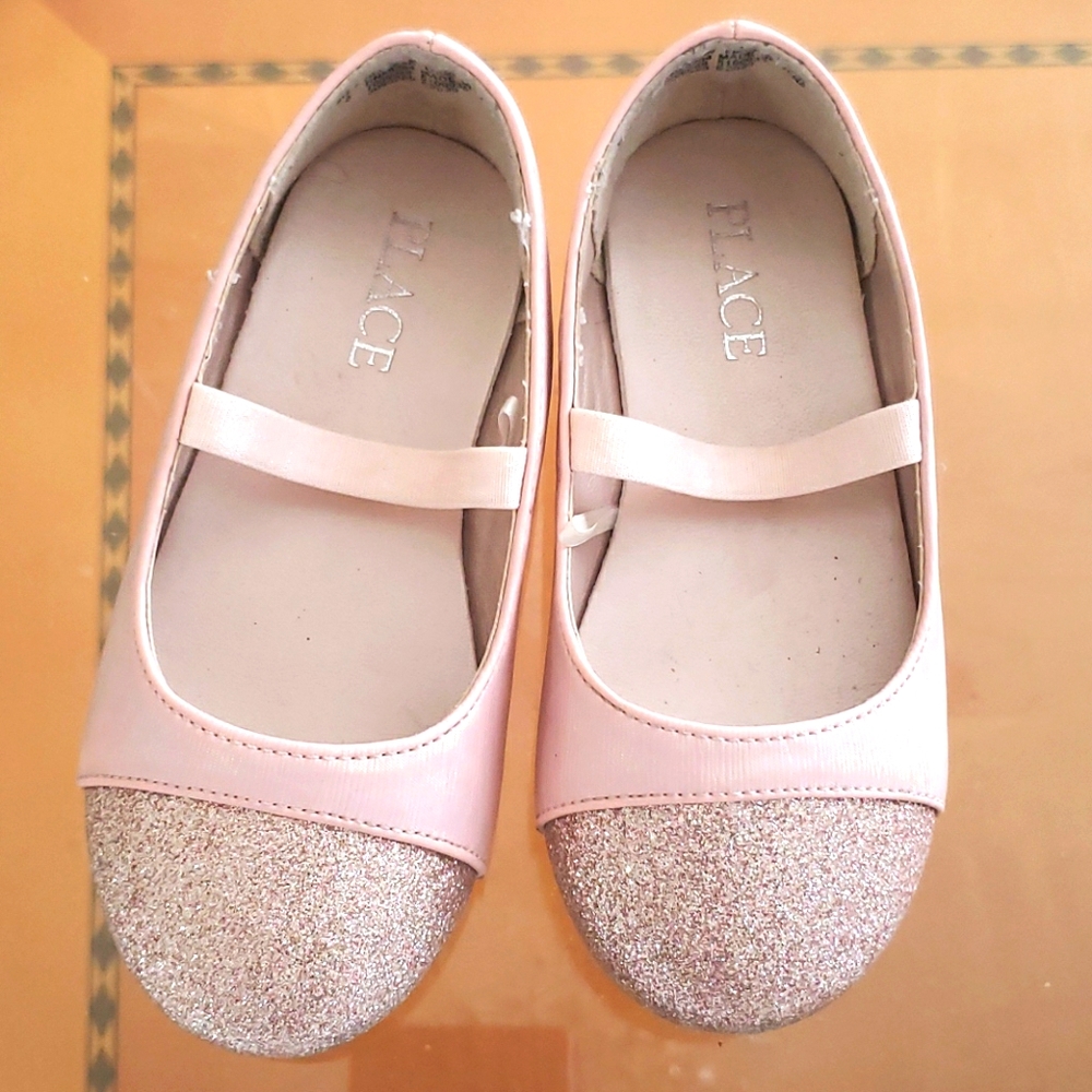 Pink Glitter Ballerina Princess Slippers